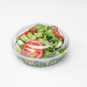 Single compartment PET plastic Salad Bowls manufacturer/Salad Clamshell Packaging