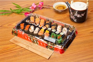 GLD-33-20 24 Rolls Sushi tray/sushi container