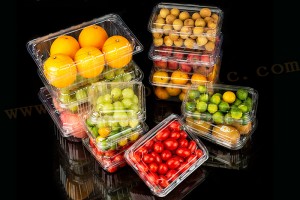 Clamshell Salad Greens Supplier – Packaging container of disposable fruit/Disposable Fruit Packaging – Yihao