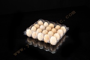 High definition Custom Take Out Containers – 20 count plastic egg containers GLD-00C20 /reusable egg container – Yihao