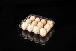 Wholesale Price Take Away Bento Box – 12 count plastic egg containers GLD-00C12 /plastic egg containers – Yihao