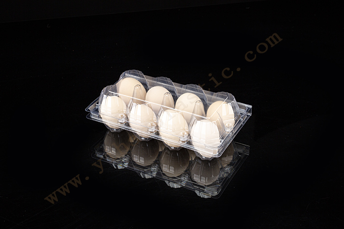 8 count plastic egg containers  GLD-00C6/plastic egg containers with lids