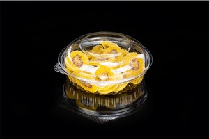 300G GLD-20DL salad clamshell containers