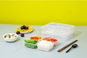 Professional China Biodegradable Togo Boxes – GLD-M478 carry out food containers|clear togo containers – Yihao