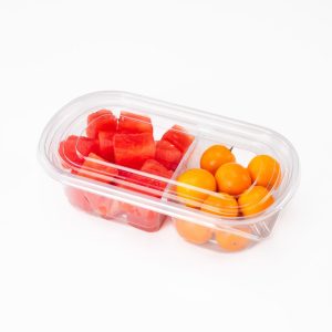 GLD-1000ML2 Multi-compartment fruit cutting packaging boxes and fruit containers, factory wholesale