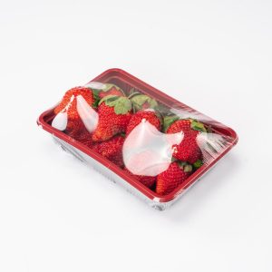 Wholesale of disposable plastic packaging for fruit trays and vegetable containers with six compartments