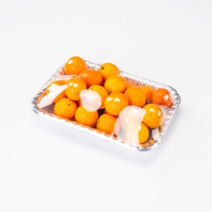 GLD-2015 Wholesale of disposable plastic packaging for fruit trays and vegetable containers with six compartments