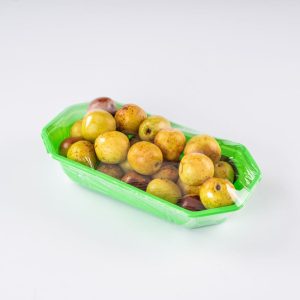 Wholesale of disposable plastic packaging for fruit trays and vegetable containers