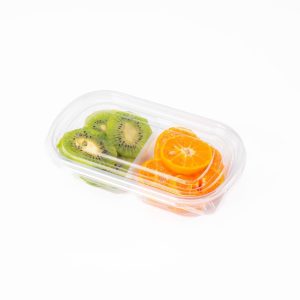 GLD-500ML2 Multi-compartment fruit cutting packaging boxes and fruit containers, factory wholesale