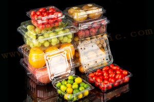 2020 Good Quality Clear Clamshell Containers – PET general purpose fruit packing box /Grape Clamshells – Yihao