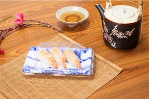 3Rolls GLD-YJ3-1 Sushi to go containers/sushi tray