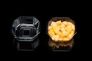 Fruit And Vegetables Packaging Tray Factory – GLD-1615 Fresh supermarket octagon tray/thermoform trays suppliers – Yihao